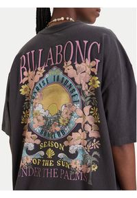 Billabong T-Shirt Floral Rocker EBJZT00590 Czarny Loose Fit. Kolor: czarny. Materiał: bawełna #4