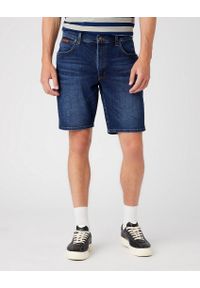 Wrangler - WRANGLER TEXAS SHORTS MĘSKIE SZORTY KRÓTKIE SPODENKI DARK WASH W11CCT30R 112145749. Długość: krótkie #1