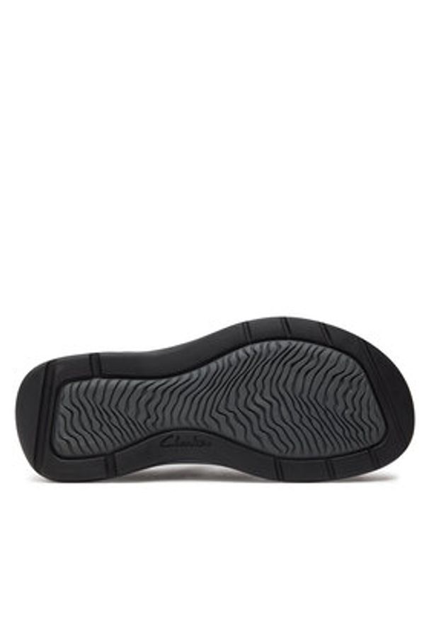 Clarks Sandały Saltway Cove 26176899 Czarny. Kolor: czarny. Materiał: skóra