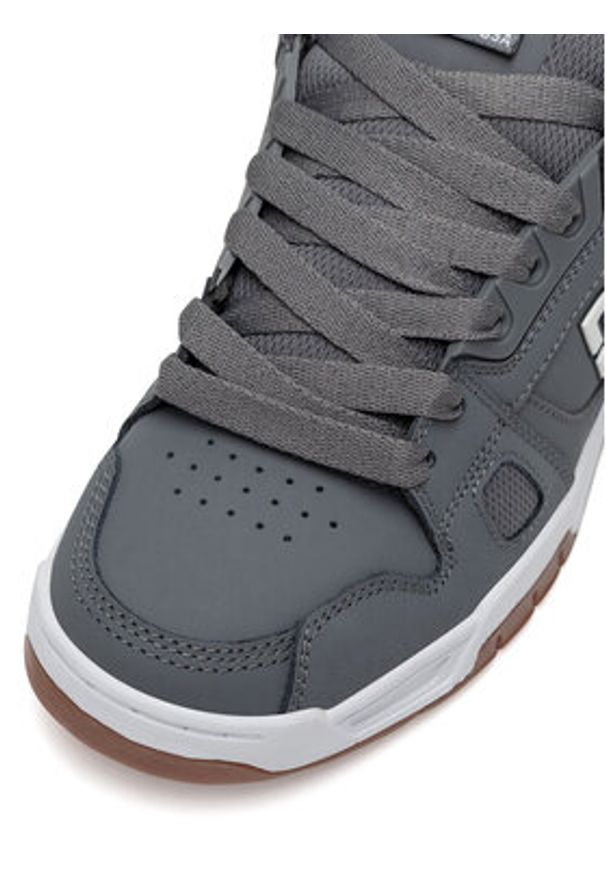 DC Shoes Sneakersy STAG 320188-2GG Szary. Kolor: szary. Materiał: skóra