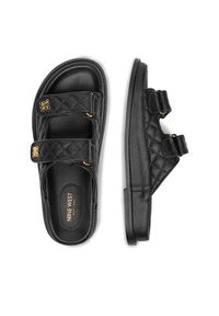 Nine West Klapki V1557-713-1 Czarny. Kolor: czarny. Materiał: skóra #2