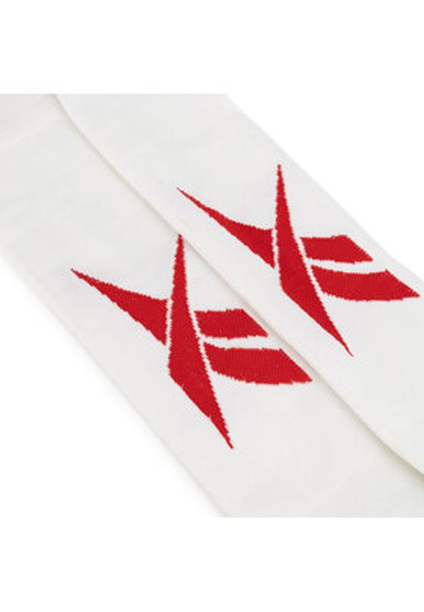 Reebok Skarpety wysokie unisex R0563-SS24 (1-pack) Biały. Kolor: biały. Materiał: syntetyk