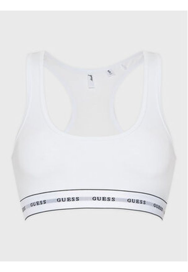 Guess Biustonosz top Carrie O97C01 KBBU1 Biały. Kolor: biały. Materiał: bawełna
