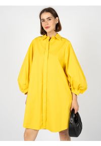 Silvian Heach Sukienka | GPP23478VE | Kobieta | Żółty. Kolor: żółty. Materiał: bawełna. Długość: mini #3