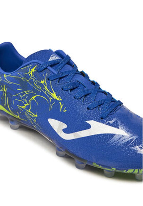 Joma Buty do piłki nożnej Supercopa Firm Ground SUPW2404FG Niebieski. Kolor: niebieski. Materiał: skóra