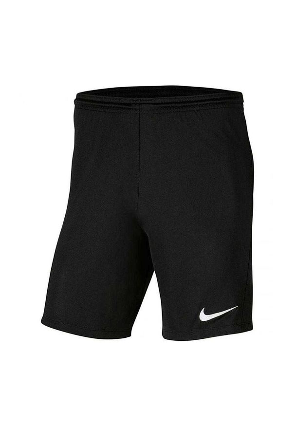 Nike - Męskie Spodenki Dry Park III. Kolor: czarny. Sport: turystyka piesza