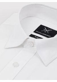 Pako Lorente - PAKO LORENTE – Biała bawełniana koszula męska. Kolor: biały. Materiał: bawełna. Długość rękawa: długi rękaw. Długość: długie. Sezon: wiosna #2