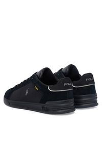 Polo Ralph Lauren Sneakersy 809P07160001 Czarny. Kolor: czarny. Materiał: zamsz, skóra #6