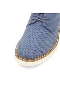 Clara Barson Oxfordy Gracie WS6277-01 Granatowy. Kolor: niebieski. Materiał: skóra #4