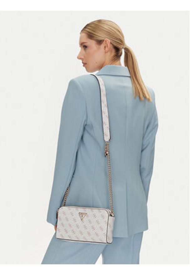 Guess Torebka HWEQG9 51012 Écru. Materiał: skórzane