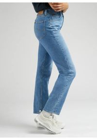 Lee - LEE DAMSKIE SPODNIE JEANSOWE LEE CAROL ROCKY BLUE 112328372