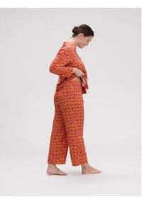 Simone Pérèle Spodnie piżamowe Songe 18S660 Różowy Comfort Fit. Kolor: różowy. Materiał: wiskoza #6