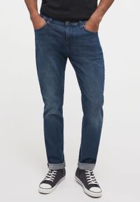 Mustang - MUSTANG VEGAS MĘSKIE SPODNIE JEANSOWE JEANSY DENIM BLUE 1013741 5000 883