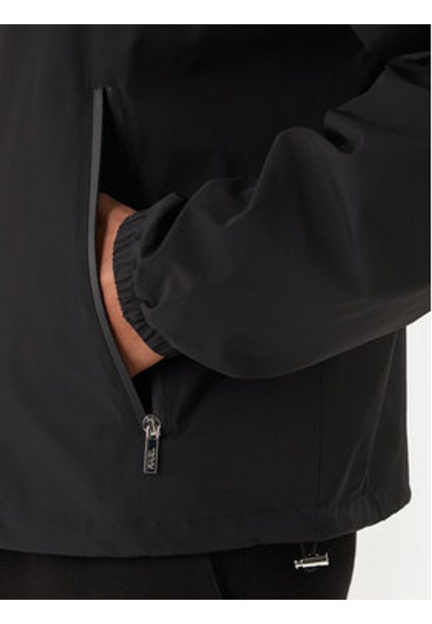 Karl Lagerfeld - KARL LAGERFELD Kurtka przejściowa 505026 562581 Czarny Regular Fit. Typ kołnierza: dekolt w karo. Kolor: czarny. Materiał: syntetyk