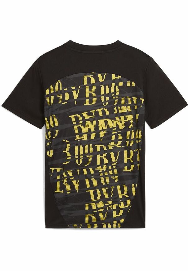 Puma - Młodzieżowa koszulka przedmeczowa Borussia Dortmund 24/25 PUMA. Kolor: żółty, wielokolorowy, czarny