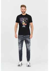 DSQUARED2 Czarny męski t-shirt Cool Fit Tee, Rozmiar XL. Kolor: czarny
