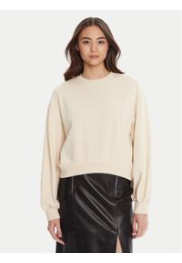 Pinko - PINKO Bluza Maliardo 105510 A2RB Beżowy Regular Fit. Kolor: beżowy. Materiał: bawełna