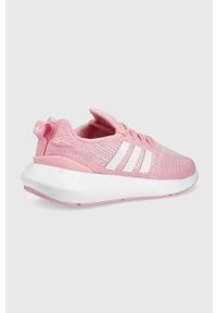 adidas Originals buty Swift Run 22 GV7972 kolor różowy. Nosek buta: okrągły. Zapięcie: sznurówki. Kolor: różowy. Materiał: materiał, guma. Obcas: na platformie. Sport: bieganie #4