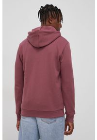 adidas Originals Bluza bawełniana HE9498 męska kolor różowy z kapturem z nadrukiem. Typ kołnierza: kaptur. Kolor: różowy. Materiał: bawełna. Wzór: nadruk #2