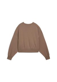 Puma Bluza Wardrobe Ess Over-Oversized Tr 62974893. Kolor: brązowy