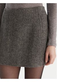 MAX&Co. Spódnica mini Ozone 2526106104200 Szary Regular Fit. Kolor: szary. Materiał: wełna #4