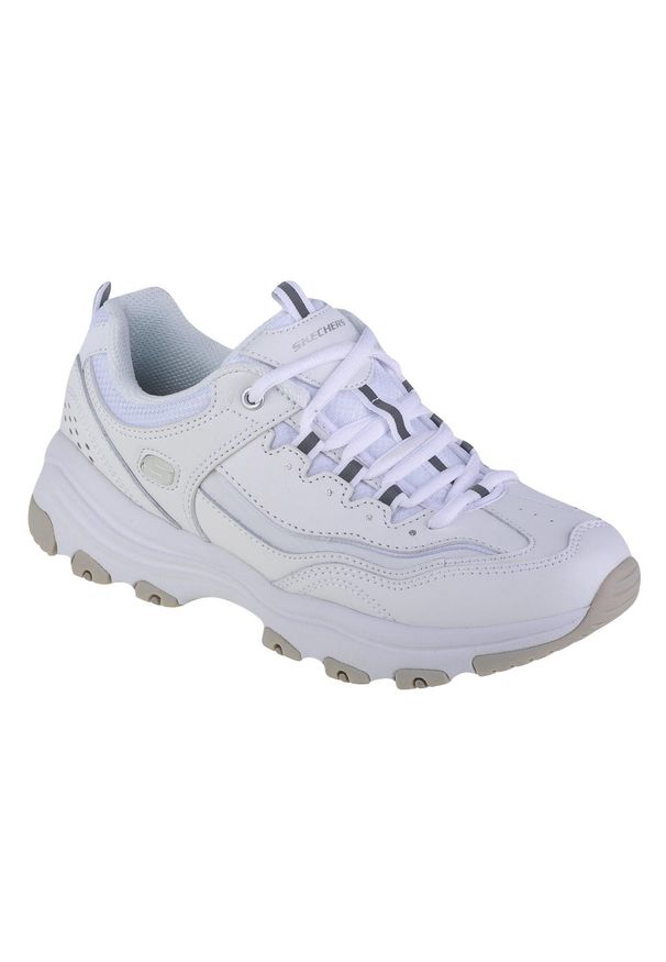 skechers - Buty sportowe Sneakersy damskie, Skechers Iconic-Unabashed. Kolor: biały, wielokolorowy. Model: Skechers Sport. Sport: turystyka piesza