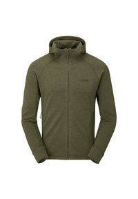 Bluza rozpinana męska Rab Nexus Hoody z kapturem. Typ kołnierza: kaptur. Kolor: zielony