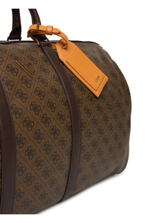 Guess Torba podróżna TMPILO P5335 Brązowy. Kolor: brązowy. Materiał: skóra