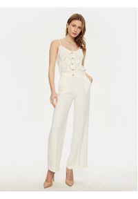 Marciano Guess Top 5RGR23 5857Z Écru Regular Fit. Materiał: syntetyk, wiskoza #3