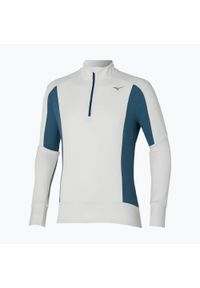 Bluza do biegania męska Mizuno Warmalite Half Zip. Kolor: wielokolorowy, niebieski, biały. Sport: bieganie #1