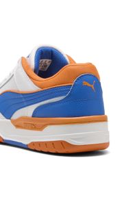 Puma - Sneakersy unisex Rebound Retro PUMA White Team Royal Rickie Orange Blue. Kolor: żółty, biały, niebieski, pomarańczowy, wielokolorowy. Materiał: syntetyk. Sport: koszykówka