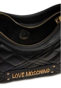 Love Moschino - LOVE MOSCHINO Torebka JC4152PP0NLA0000 Czarny. Kolor: czarny. Materiał: skórzane