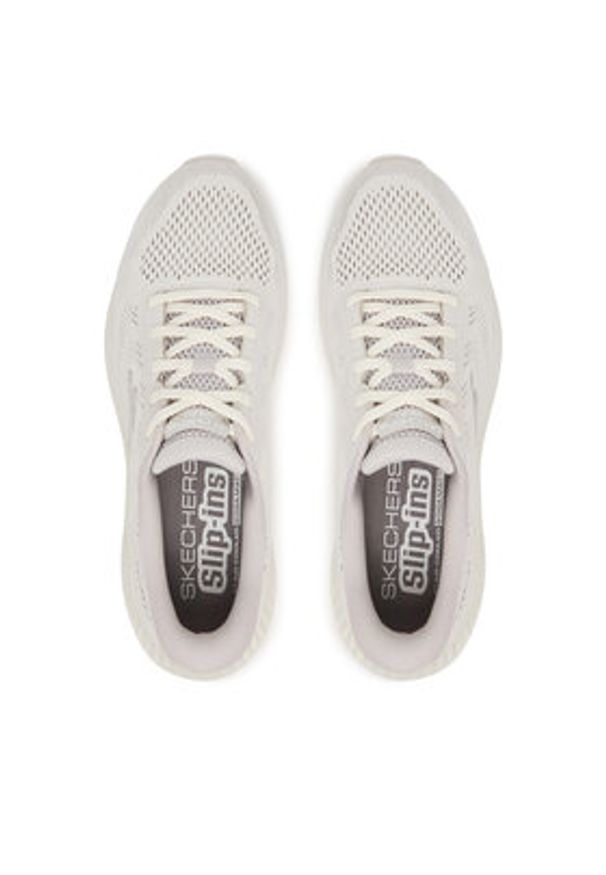 skechers - Skechers Sneakersy Go Walk Now-Payton 216375/WGY Biały. Kolor: biały. Materiał: materiał