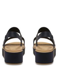 Crocs Sandały Brooklyn Matte Wrap Low Wedge 211802 Czarny. Kolor: czarny #7