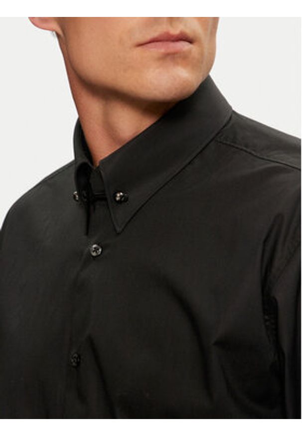 Hugo Koszula Vikko 50524838 Czarny Modern Fit. Kolor: czarny. Materiał: bawełna