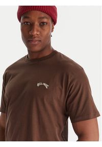 Billabong T-Shirt Arch Crew SS EBYKT00100 Brązowy Regular Fit. Kolor: brązowy. Materiał: bawełna #3