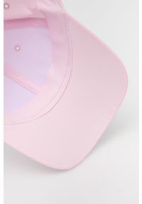 adidas Originals czapka HD7048 kolor różowy gładka. Kolor: różowy. Materiał: poliester. Wzór: gładki #3