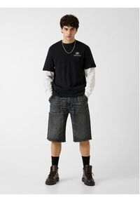 Guess T-Shirt 183246 Czarny Classic Fit. Kolor: czarny #2