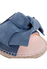 Manebi Espadryle Sandals With Bow K 1.3 J0 Niebieski. Kolor: niebieski. Materiał: zamsz, skóra #5