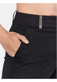 PESERICO - Peserico Spodnie materiałowe P04629 Czarny Regular Fit. Kolor: czarny. Materiał: materiał, bawełna #4