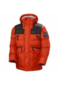 Kurtka puchowa Helly Hansen Arctic Patrol H2 Flow. Kolor: pomarańczowy. Materiał: puch #1