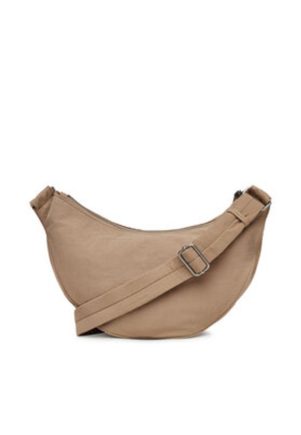 Calvin Klein Jeans Torebka Luna Nylon Sling Bag LV04K3095G Beżowy. Kolor: beżowy