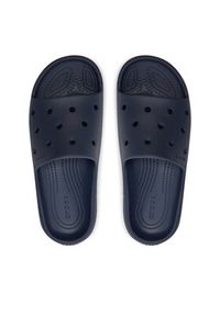 Crocs Klapki Classic Slide V 209401 Granatowy. Kolor: niebieski