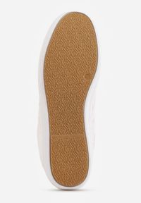 Renee - Białe Koronkowe Tenisówki Taralita. Kolor: biały. Materiał: koronka. Wzór: koronka. Styl: boho #9