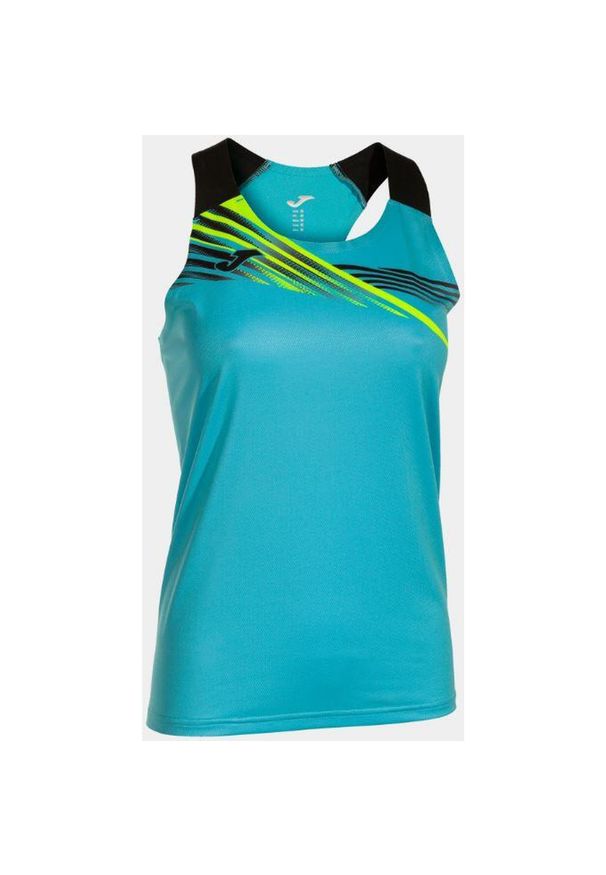 Joma Elite X Top Damski Turkusowo-Czarny S. Kolor: niebieski, czarny, wielokolorowy