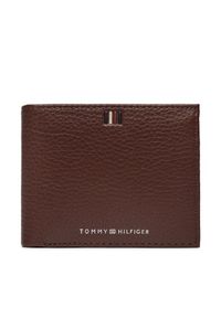 TOMMY HILFIGER - Duży Portfel Męski Tommy Hilfiger. Kolor: brązowy