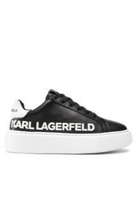 Karl Lagerfeld - KARL LAGERFELD Sneakersy KL62210 Czarny. Kolor: czarny. Materiał: skóra #1