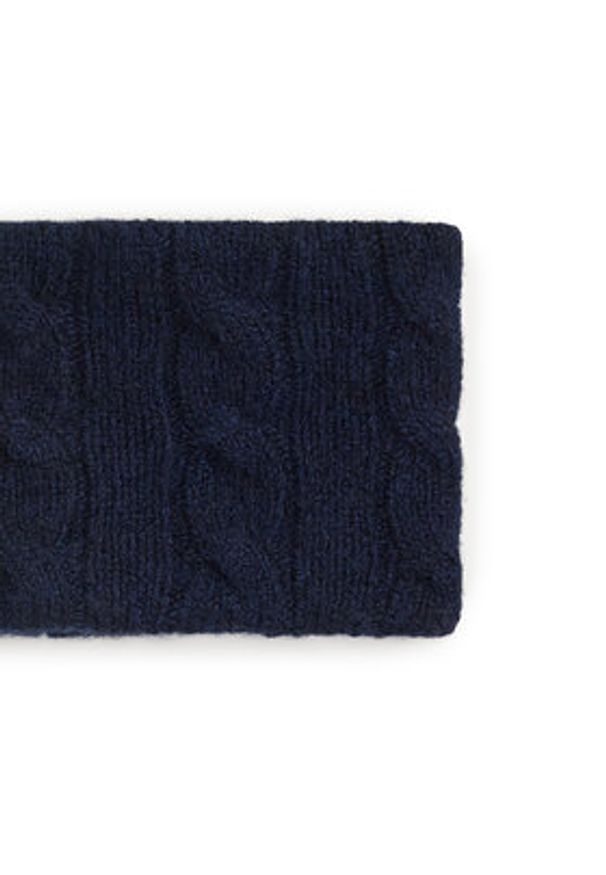 Polo Ralph Lauren Opaska 455981426004 Granatowy. Kolor: niebieski. Materiał: wełna