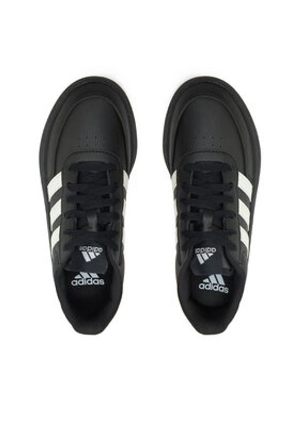 Adidas - adidas Sneakersy Breaknet 2.0 JI4859 Czarny. Kolor: czarny. Materiał: skóra