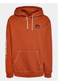 Quiksilver Bluza The Original Otlr EQYFT04794 Pomarańczowy Regular Fit. Kolor: pomarańczowy. Materiał: bawełna